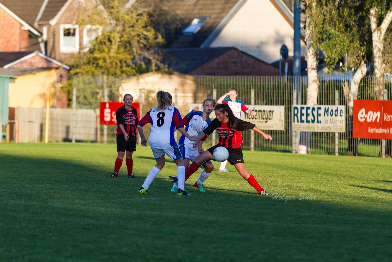 Bild 278 - B-Juniorinnen SG Wilstermarsch - SV Henstedt Ulzburg : Ergebnis: 5:1